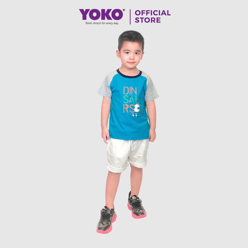 Áo Thun Tay Ngắn Bé Trai (1-9 Tuổi) YOKO KID’S FASHION 21345T