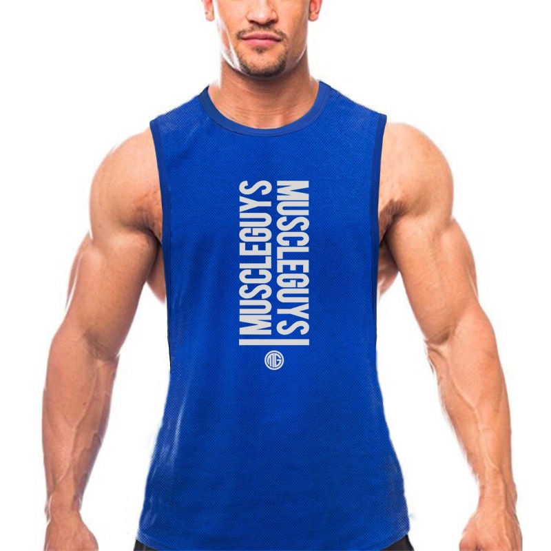 Áo Ba Lỗ Lưới Không Tay Nhanh Khô Thời Trang Thể Thao Mùa Hè Cho Nam