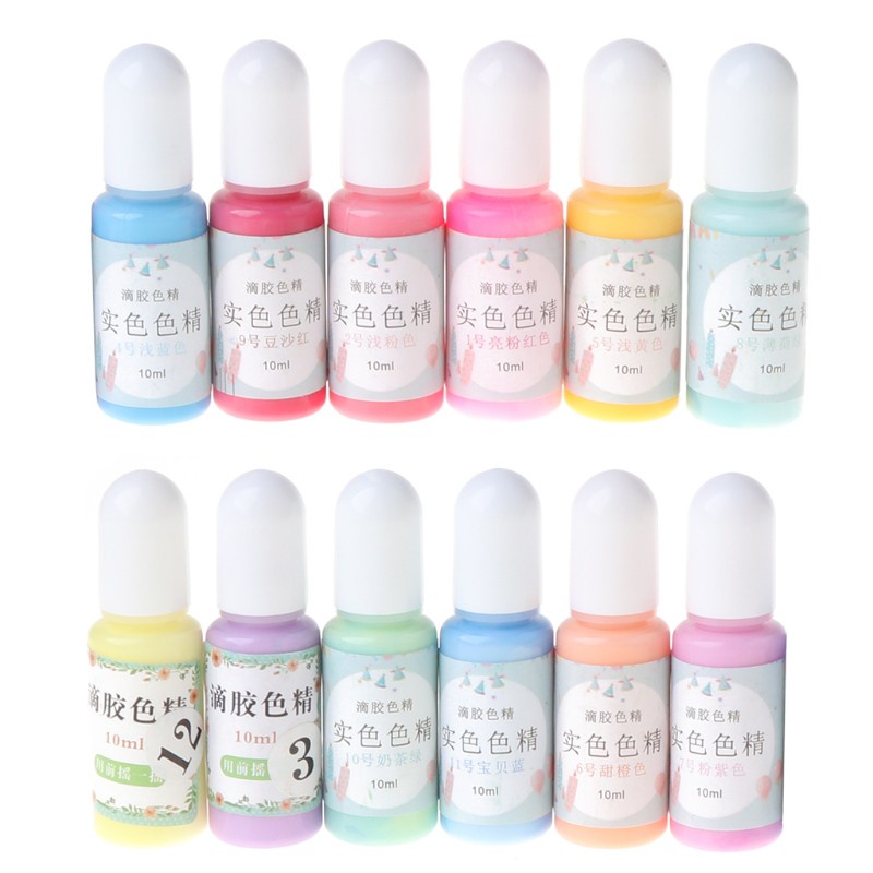 Set 12 lọ màu kẹo ngọt kim tuyến làm trang sức thủ công