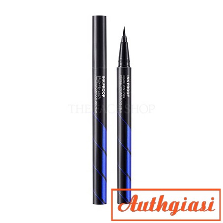 Bút Kẻ Mắt Dạ Chống Trôi TFS Ink Proof Brush Pen Liner fmgt không lem, chống nước chống dầu [New 2018]