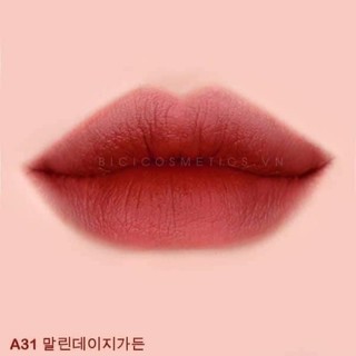 (Màu A31) Son kem Black rouge đỏ nâu trầm