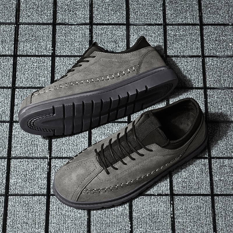 Giày da thật thể thao cho nam KI2897