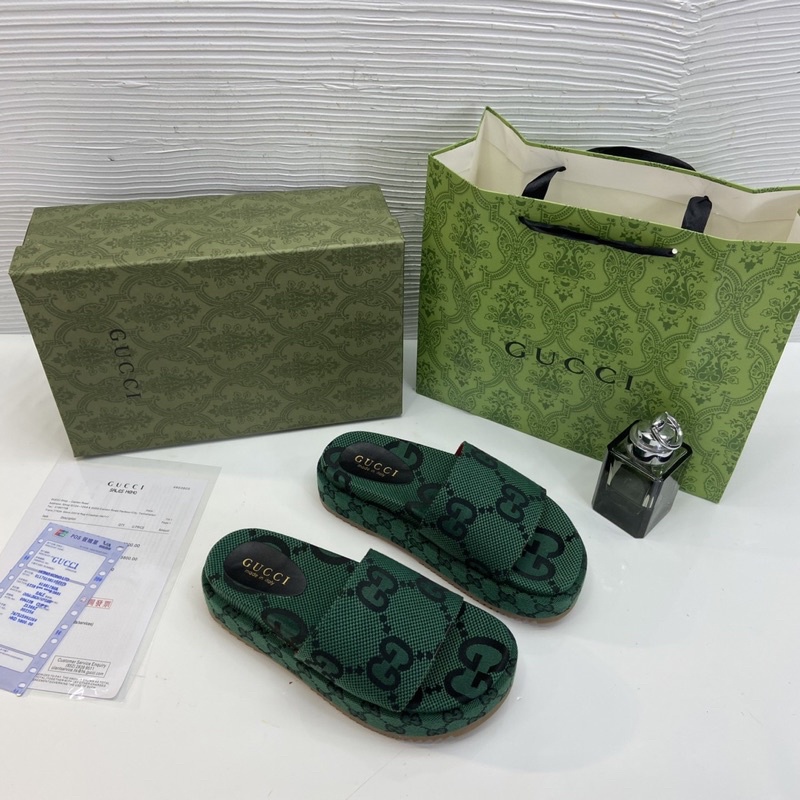 Lê Gucci Xuồng 3 Màu Nâu Xanh Bò Full Size 35-39  -  By Anh Dinh Phuong