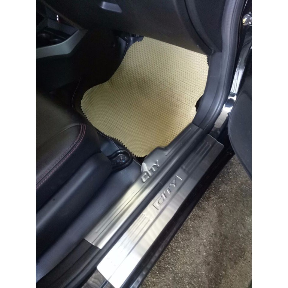 Ốp Bậc Cửa, Nẹp Bước Chân Xe Honda City 2018-2020 Chất Liệu Inox Cao cấp