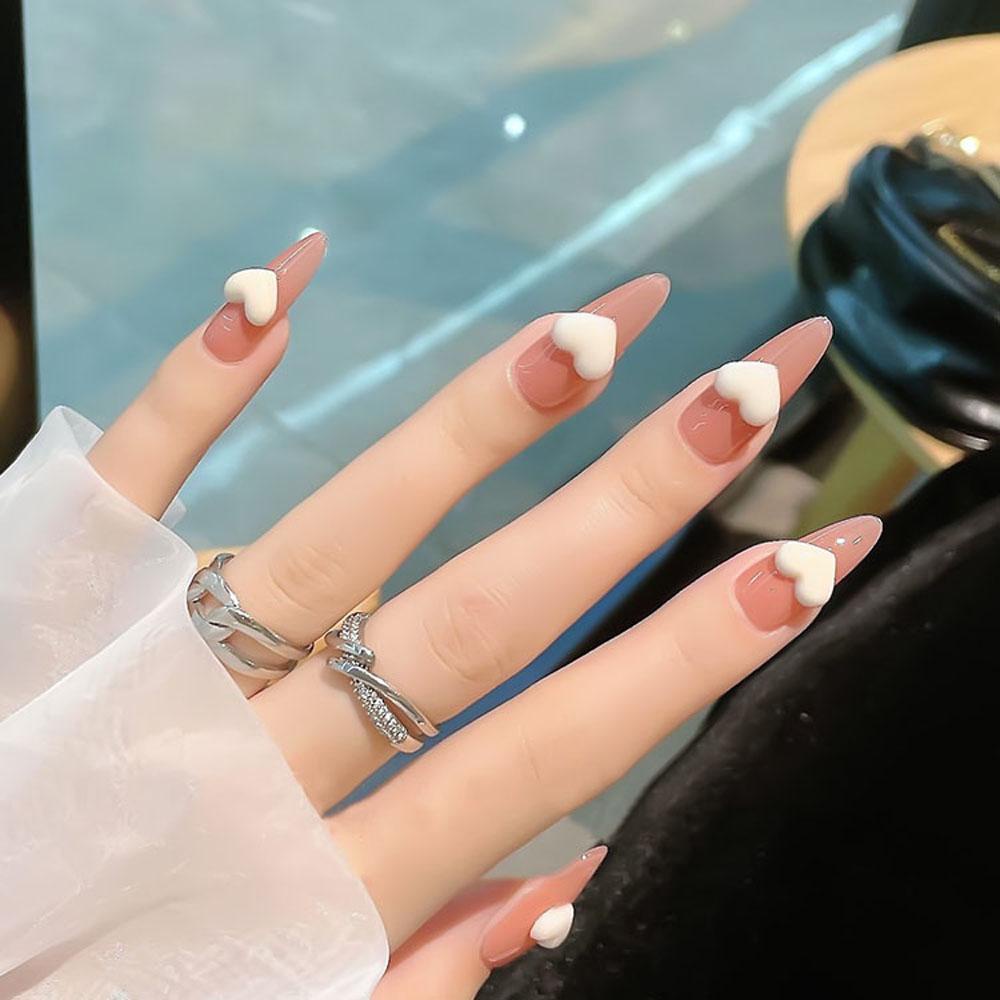Khuôn Dập Nổi 3D Hình Trái Tim Trang Trí Móng Tay Nghệ Thuật DIY|Khuôn Silicone Tạo Hình Trang Trí Móng Tay