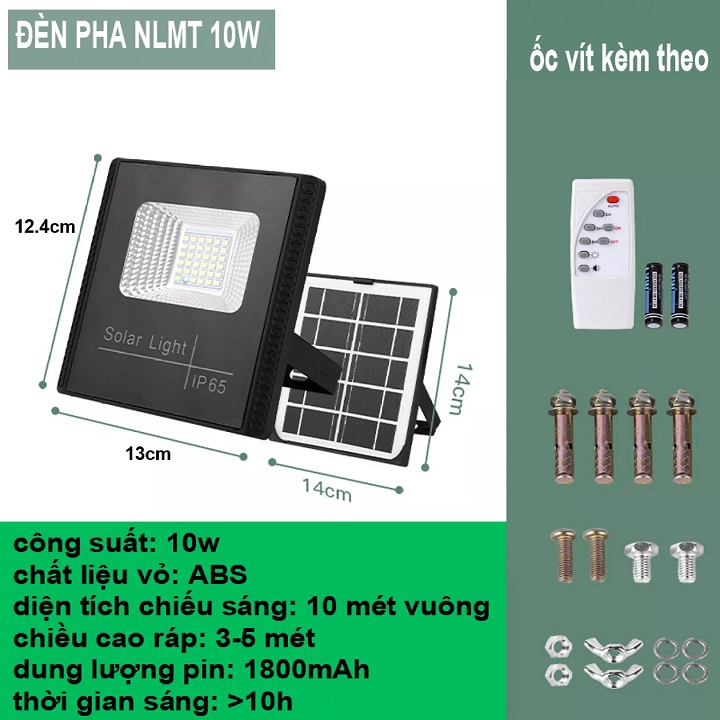 Đèn năng lượng mặt trời 15w