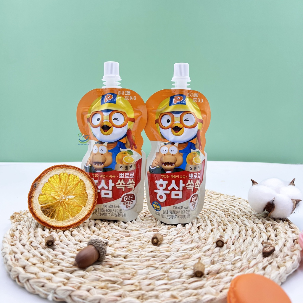 Nước uống hồng sâm Paldo Hàn Quốc cho bé từ 3 tuổi bổ dưỡng 100ml chính hãng 88092