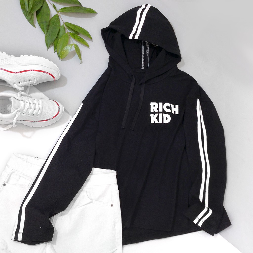 Áo thun HOODIE OVERSIZE RICH KID