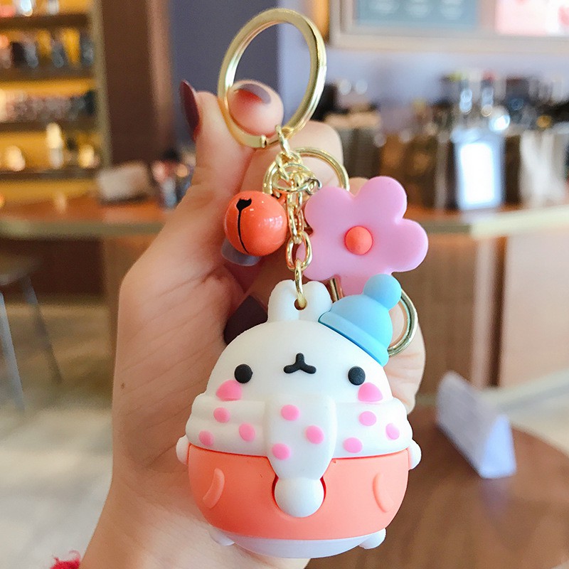 Móc khóa Molang cute