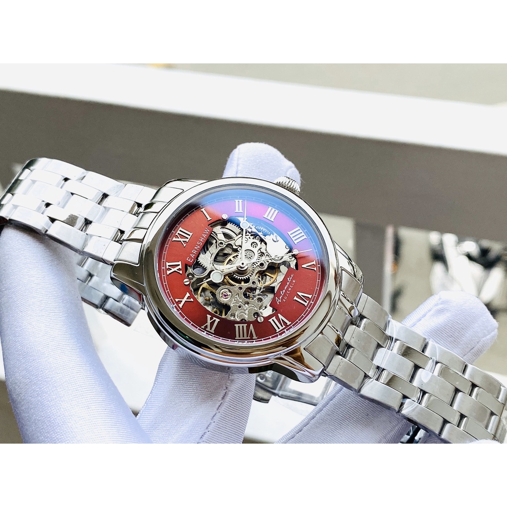 Đồng hồ nam Thomas Earnshaw Men's ES-8233-44 Longcase 42mm _ Red Dial.