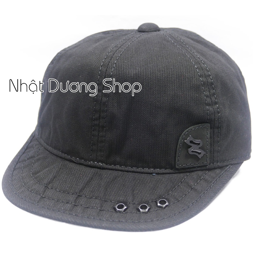 Nón kết mỏ mềm trẻ em từ 1-3 tuổi logo 7 đóng 3 sò ở kết và sò to ở hông - Chất liệu vải Kaki xịn sò oát mềm, sang trọng