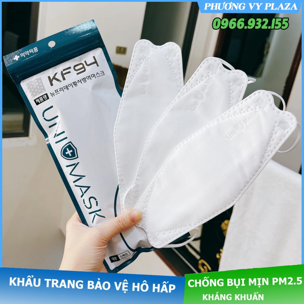 Set 50 Chiếc Khẩu trang 4 Lớp KF94 Chống Bụi Mịn Và Kháng Khuẩn