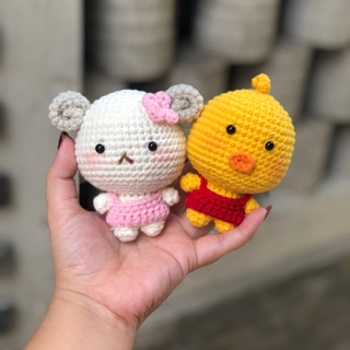  Móc khoá Thú Len handmade