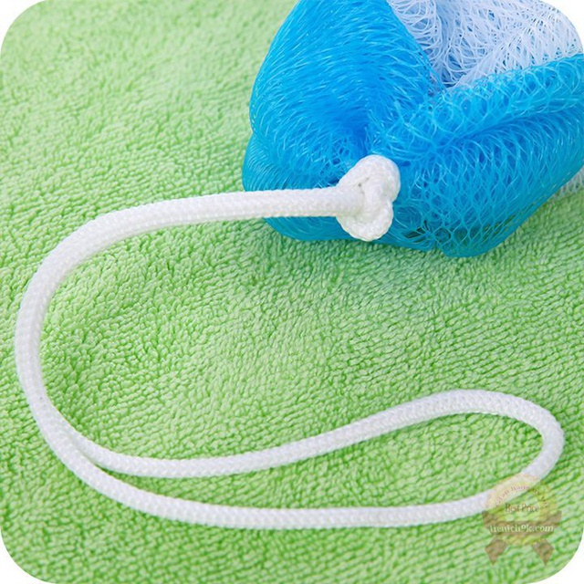 Bông Tắm Lưới Dài Tạo Bọt Biển Cọ Lưng (Giao Ngẫu Nhiên)