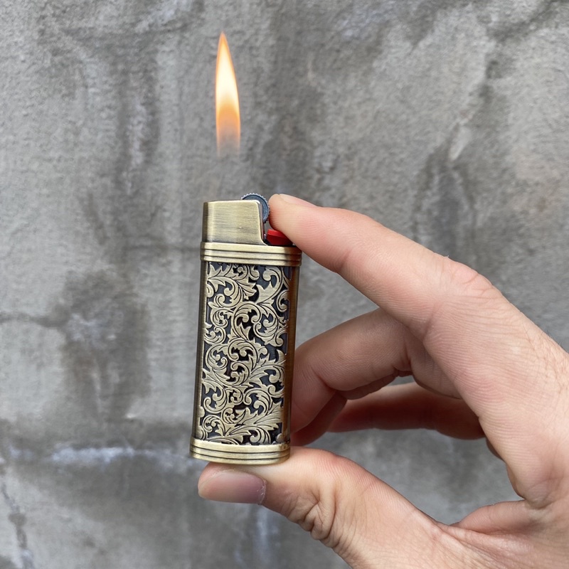 Bíc J5 lùn hoa văn vintage