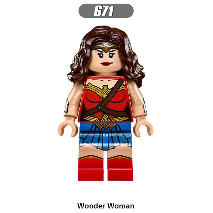 Lego Mô Hình Đồ Chơi Lắp Ráp Nhân Vật Nữ Siêu Anh Hùng