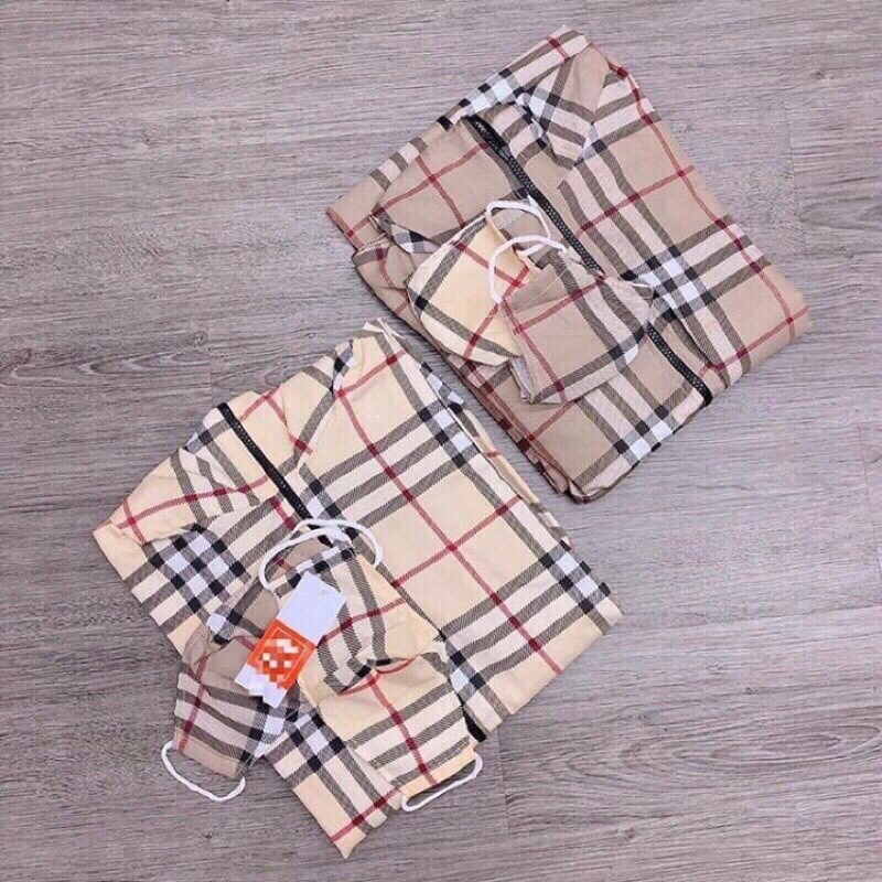 Áo chống nắng Nữ kẻ cao cấp dáng dài fullsize 45-60kg | BigBuy360 - bigbuy360.vn