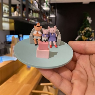 Ly sứ Starbucks Piggy Cup 350ml