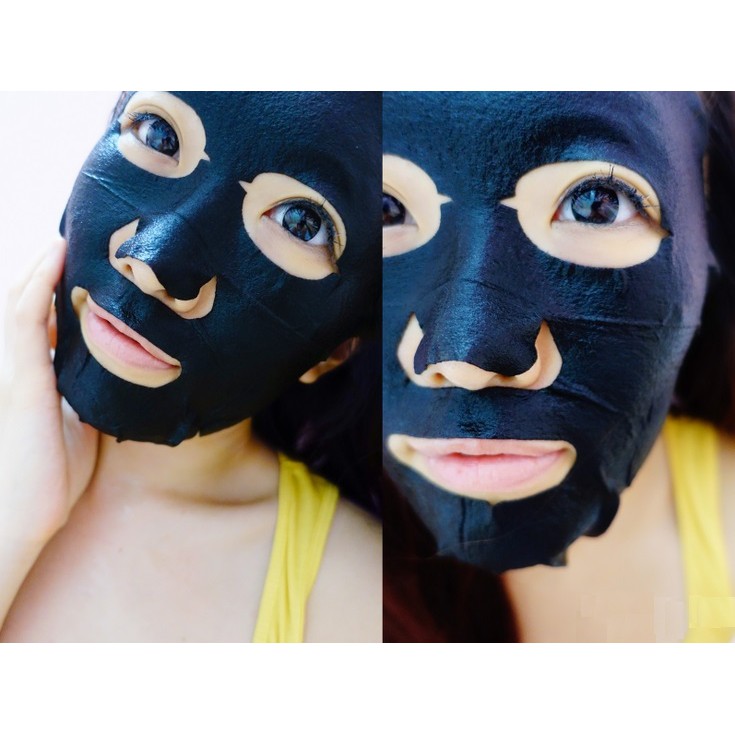 Mặt Nạ Ngọc Trai Đen Dưỡng Sáng Da Dr.Morita Platinum Colloid & Hematite Extration Whitening Black Facail Mask