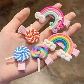SÉT  VỈ KẸP TÓC CẦU VỒNG CHO BÉ