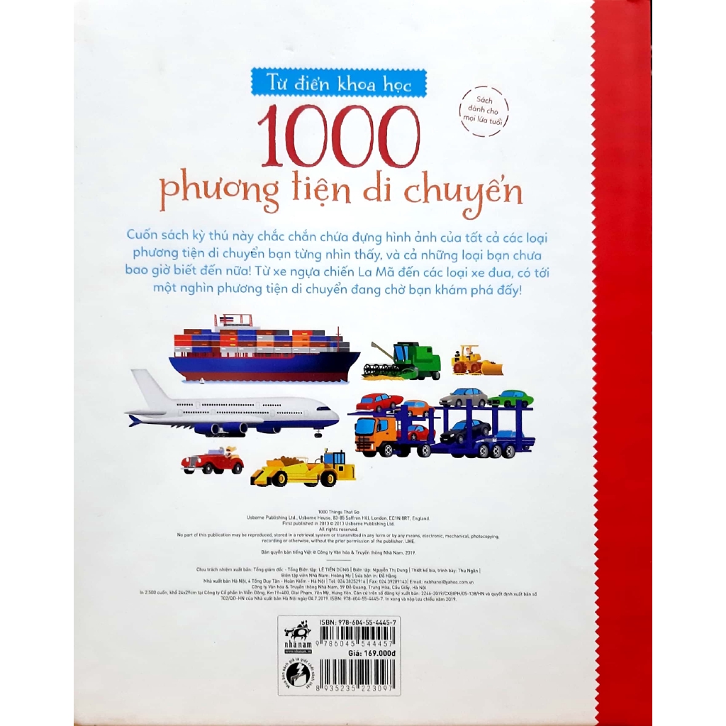 Sách - Từ Điển Khoa Học 1000 Phương Tiện Di Chuyển