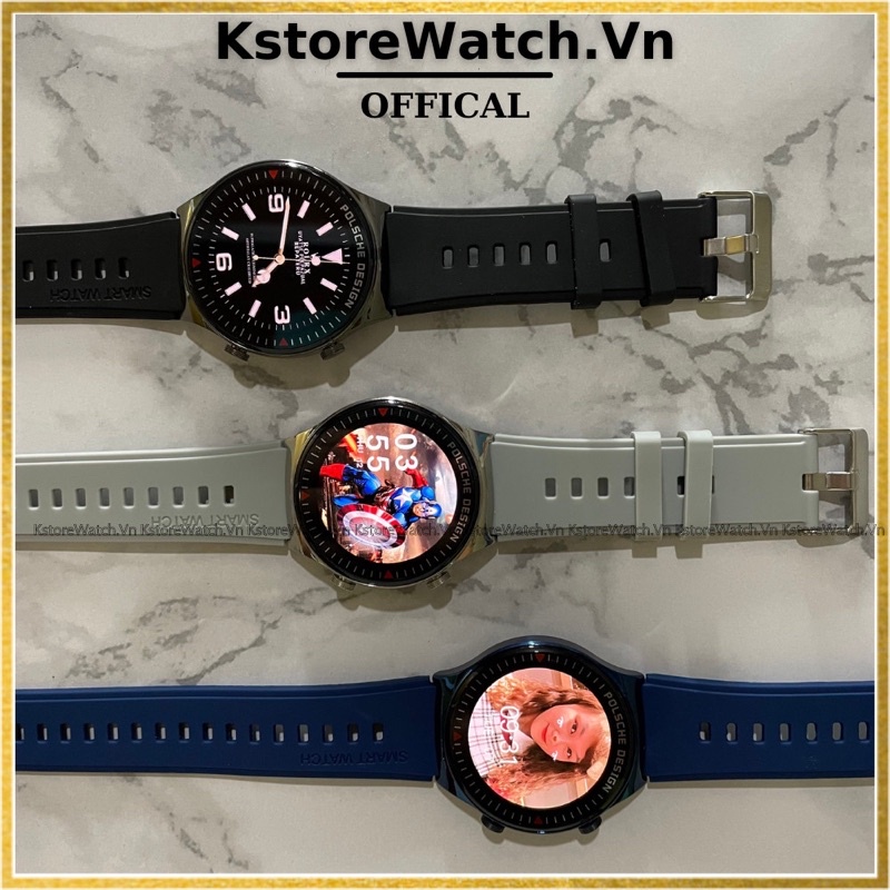 Đồng hồ thông minh Nam HW26 Smart Watch mặt tròn có kho hơn 200 mặt đồng hồ đo nhịp tim huyết áp theo dõi sức khỏe