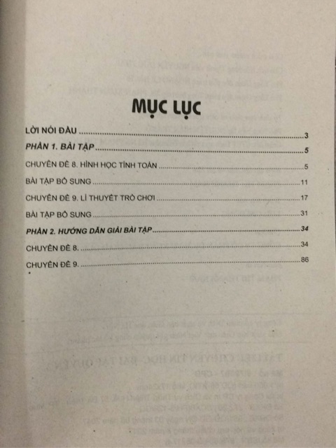 Sách - Tài liệu chuyên Tin Học Bài tập Quyển 3