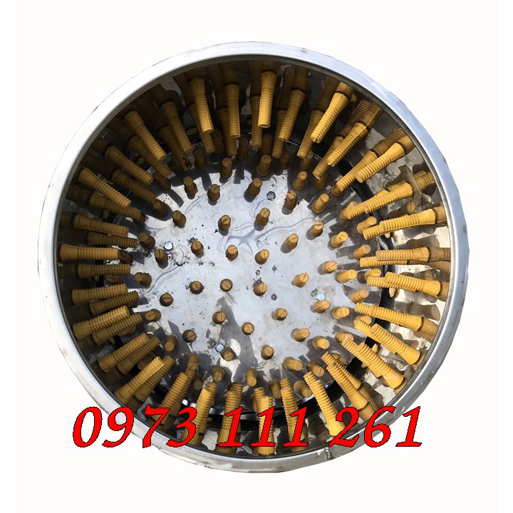 Nơi bán máy vặt lông gà, máy quay lông vịt phi 50 chất liệu inox304- VL50 giá cực rẻ