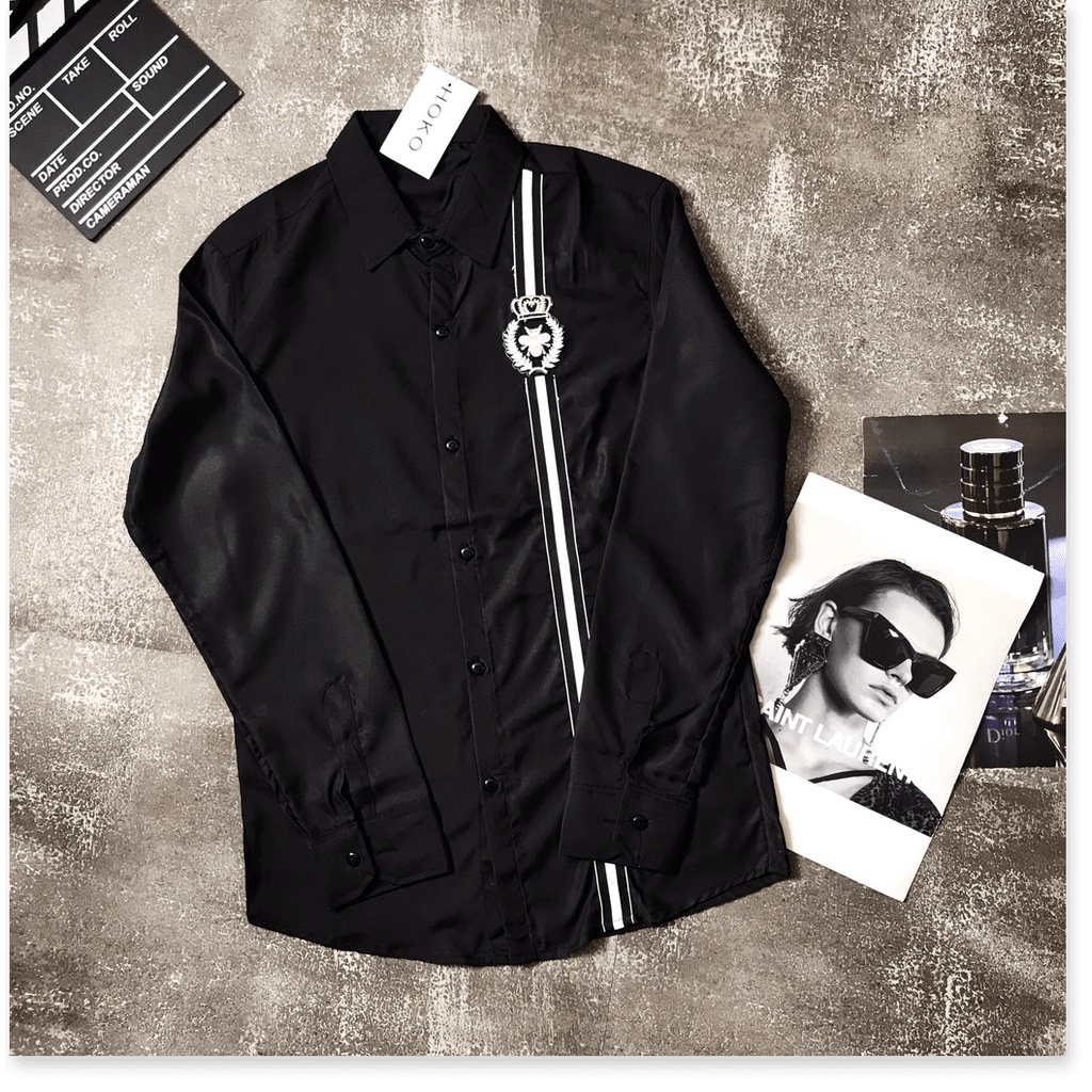 ÁO SƠ MI DÀI TAY NAM SIÊU ĐẸP CHẤT LIỆU LỤA CỰC TỐT KOKO MI FASHION