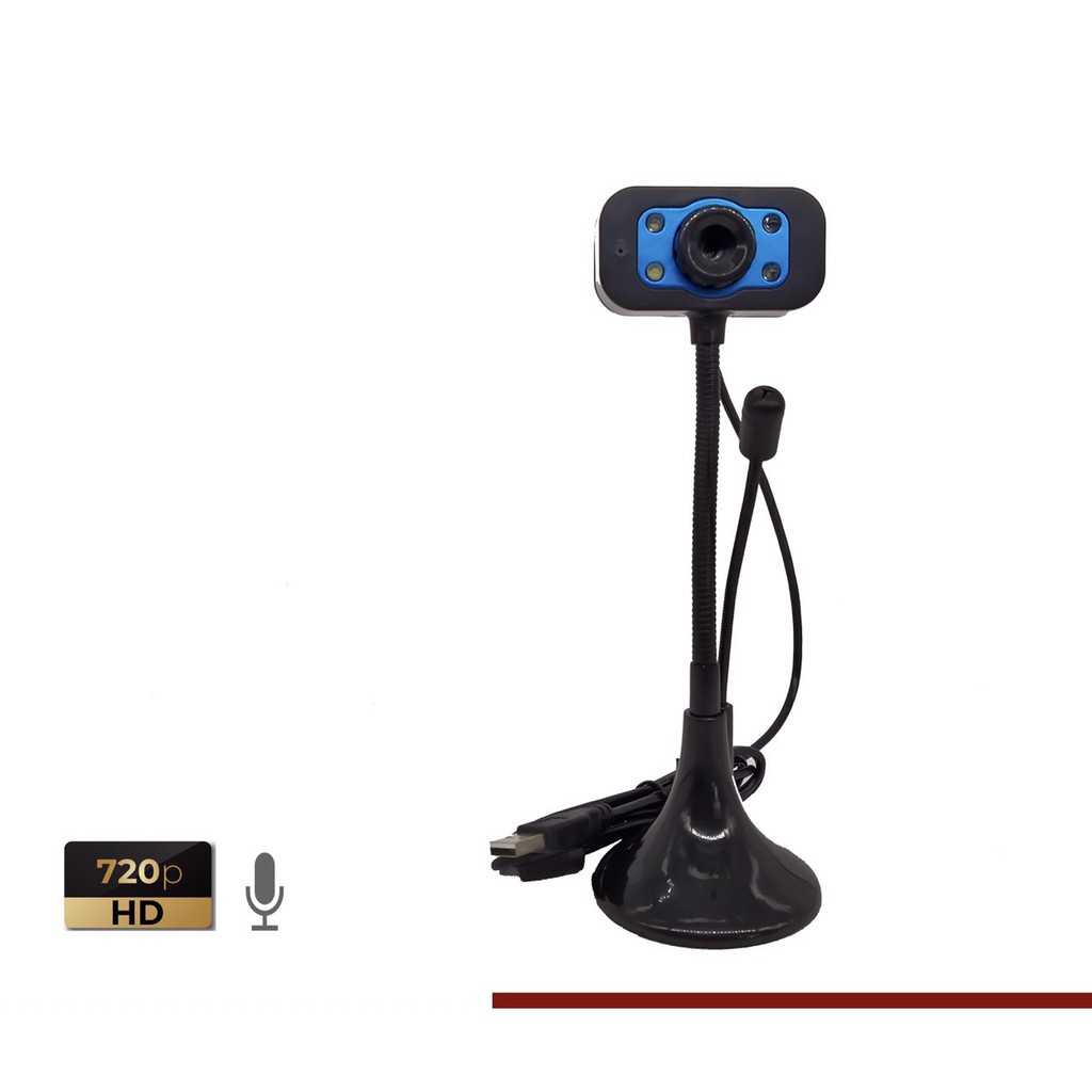 Webcam Cao Tích Hợp Míc Dành Cho Máy Tính - Hỗ Trợ Học Trực Tuyến