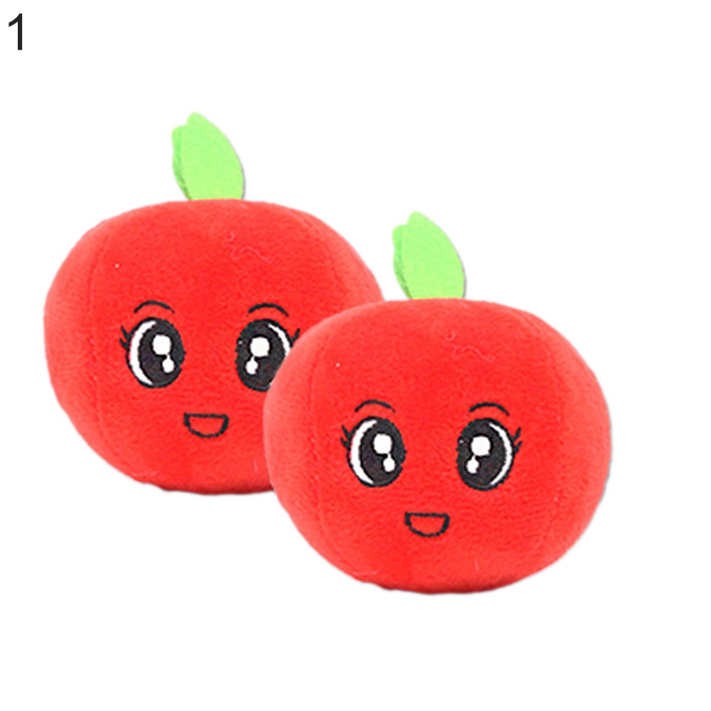 Đồ chơi nhồi bông hình rau củ quả đáng yêu dành cho thú cưng