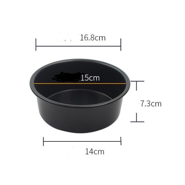 Khuôn tròn nhôm đúc đế rời 16,20cm