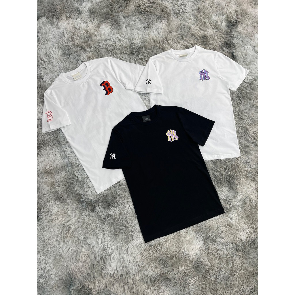 (HÀNG XUẤT XỊN) Áo Trắng 1826 BOS.TON POPCORN OVERFIT TEE Made in Cambodia full tag code  Size XS S M L