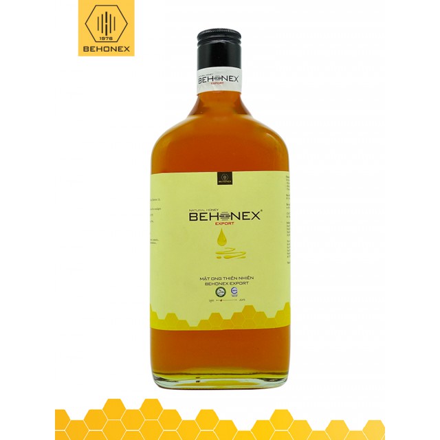 MẬT ONG HOA CHÔM CHÔM BEHONEX EXPORT 600ML: