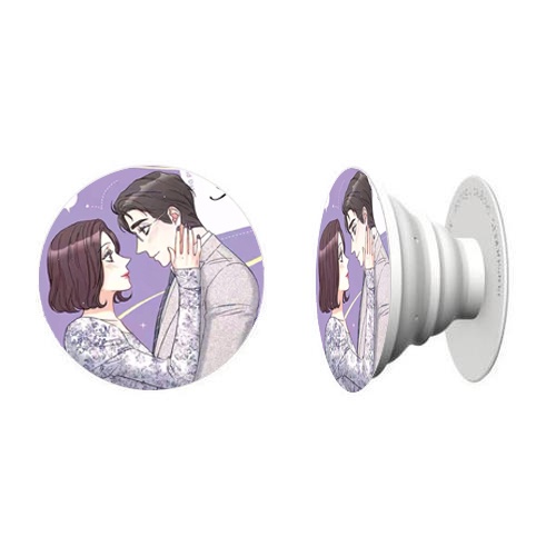 Giá đỡ điện thoại IN HÌNH 19 Days Old Xian Ver COUPLE manhwa chibi tiện lợi xinh xắn
