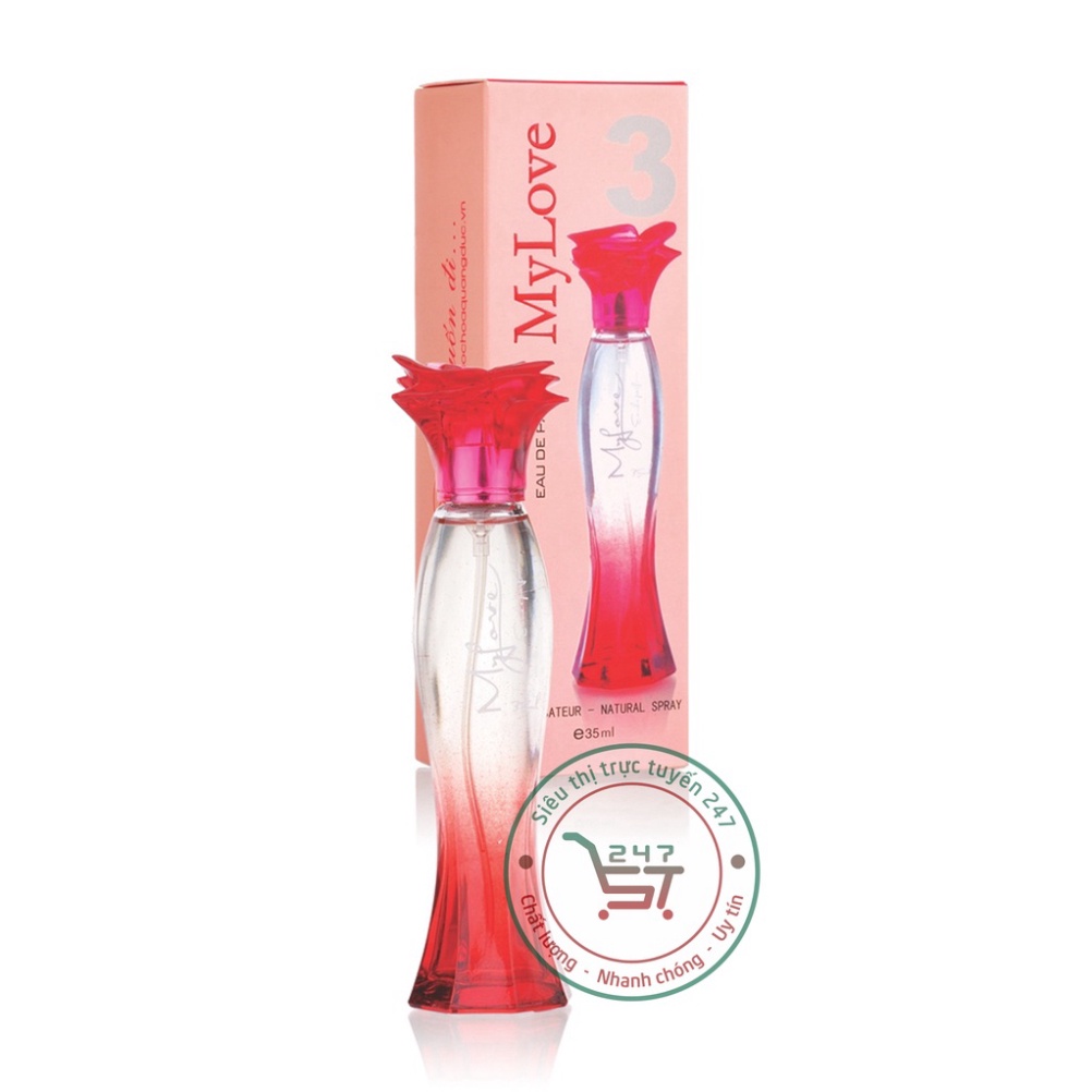 Nước hoa nữ dầu thơm My Love Rose chính hãng 35ml giá rẻ