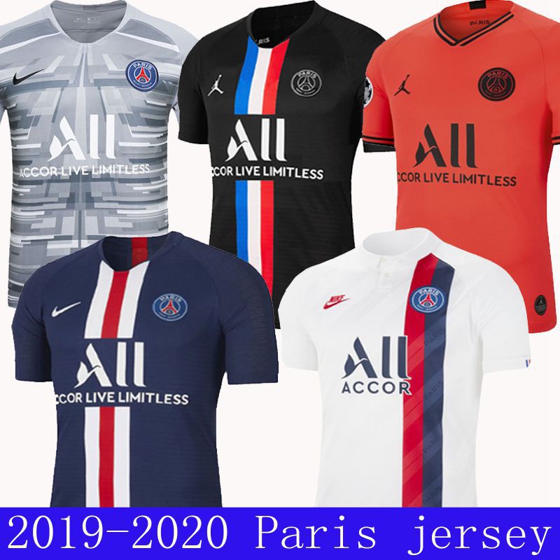 Paris 2019-2020 áo áo 19/20 19/20 Paris 3RD Paris 4rd áo Jerseys bóng đá jersey bóng đá PSG 19 20 2019 2020 MBAPPE Marquinhos 4 TẤT CẢ KỲ camisetas áo đào tạo bóng đá ICARD PSG X AJ đen