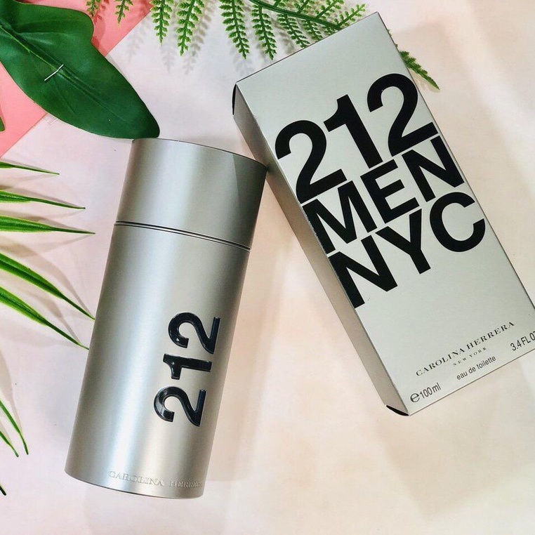 Nước Hoa Carolina Herrera 212 NYC Men 100ml, Nước hoa lôi cuốn