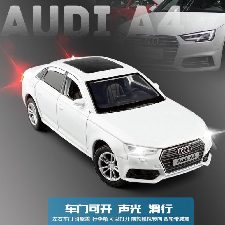 Mô Hình Xe Ô Tô Audi A4 Tỉ Lệ 1:32 Cao Cấp