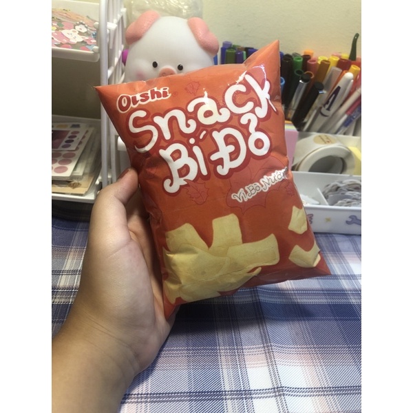 Squishy giấy Handmade Snack BÍ ĐỎ 🍅🍗