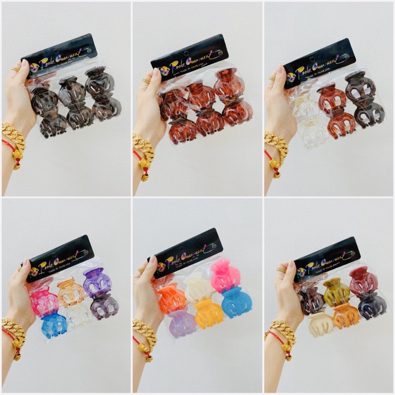 Kẹp tóc càng cua to 6 cái