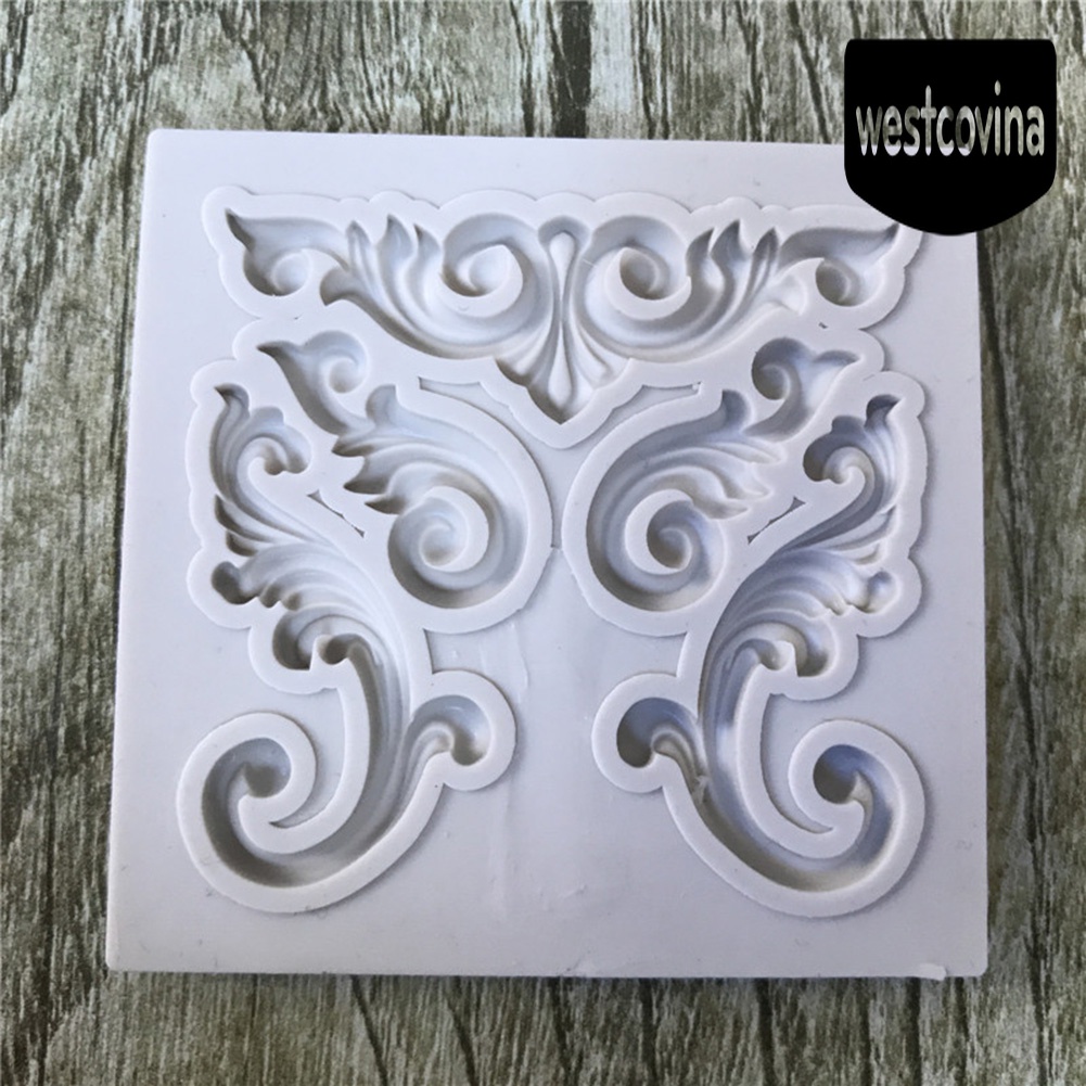 [Hot]☀ Khuôn Làm Bánh Chất Liệu Silicone Họa Tiết Dập Nổi 3D Độc Đáo
