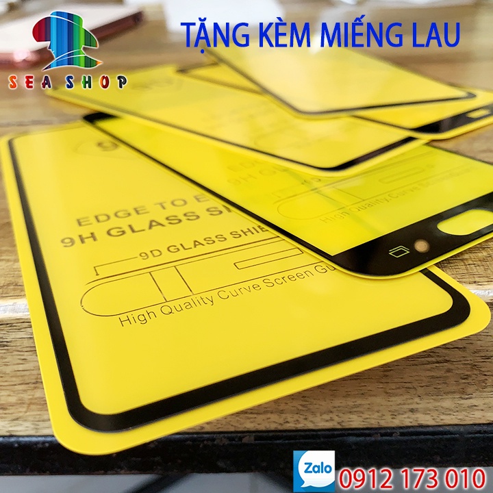 Kính cường lực Xiaomi MI full màn hình 9D cho tất cả các dòng máy / Kính cường lực Xiaomi MI: 6, 6 Pro, Note7, 8, 8 Lite