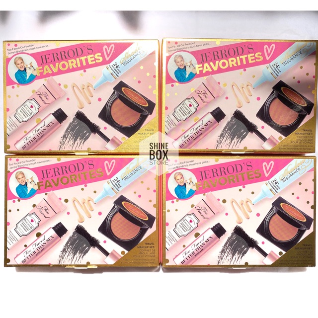 🔥Tách set Too Faced 𝗝𝗘𝗥𝗥𝗢𝗗’𝗦 𝗙𝗔𝗩𝗢𝗥𝗜𝗧𝗘