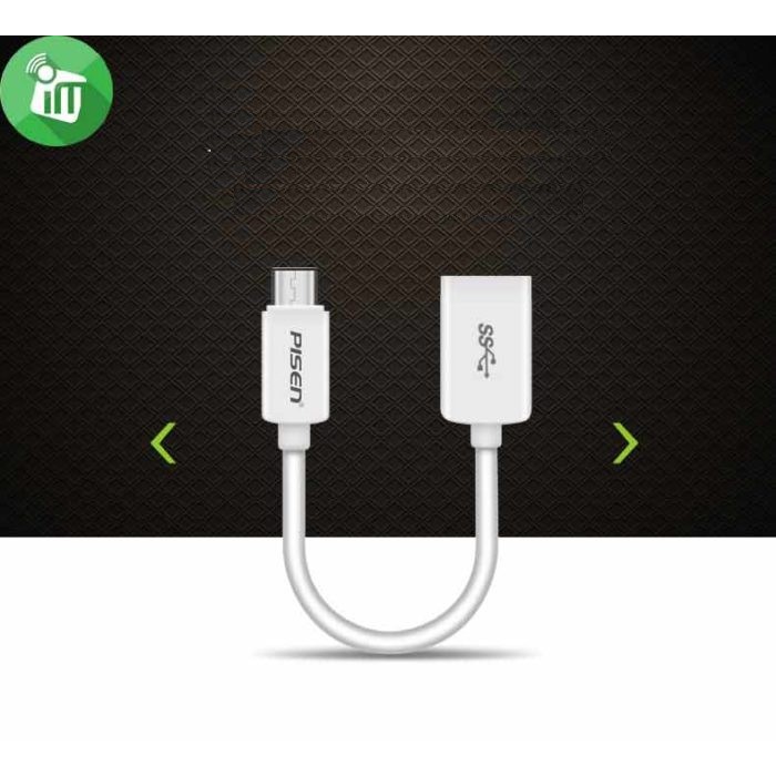 4E[P1012] Cáp OTG nối bàn phím chuột, USB với điện thoại sử dụng như máy tính xách tay IJ79