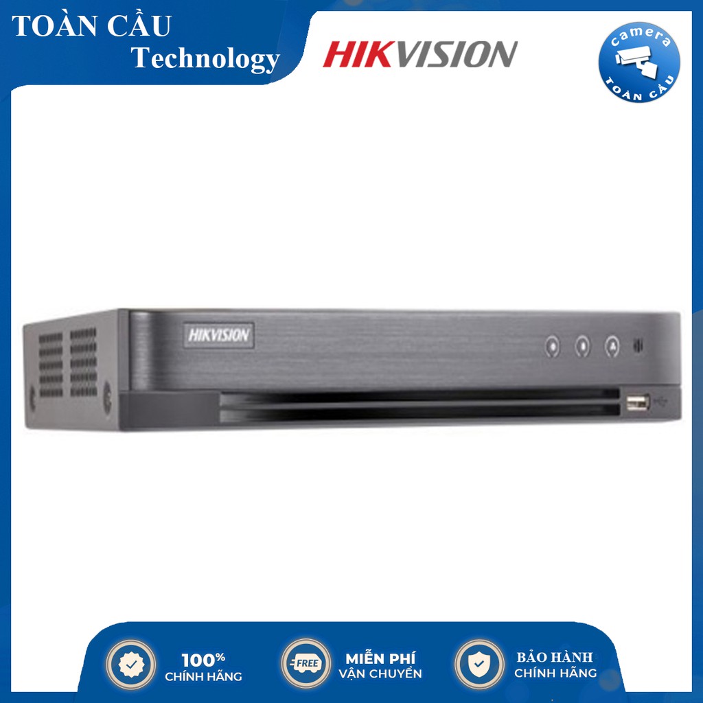 [100% CHÍNH HÃNG] Đầu Ghi 8 Kênh Hikvision DS - 7208HQHI-K1 HDTVI H.265+