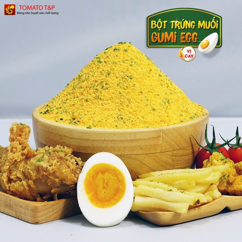 Bột trứng muối Gumi Egg