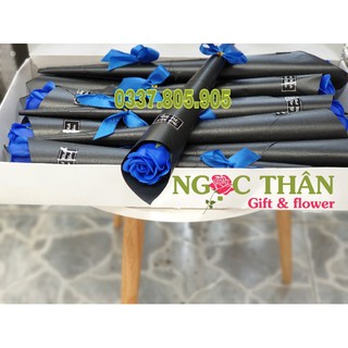 Bó Hoa Sáp 1 Bông Gói Sẵn Siêu Rẻ (Đặt Tối Thiểu 17 Cây/Hộp)