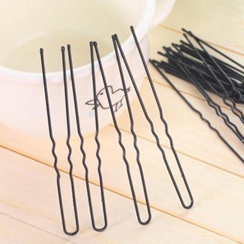 SET 50 KẸP TÓC CHỮ U DÀI 6CM