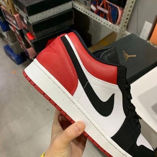 Giày  Air Jordan 1 Retro Low "Bred Toe" |H12|
